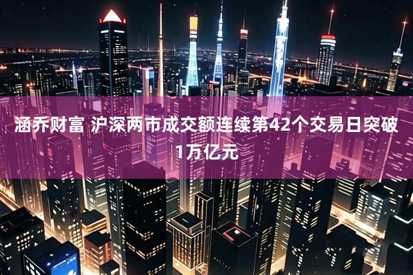 涵乔财富 沪深两市成交额连续第42个交易日突破1万亿元